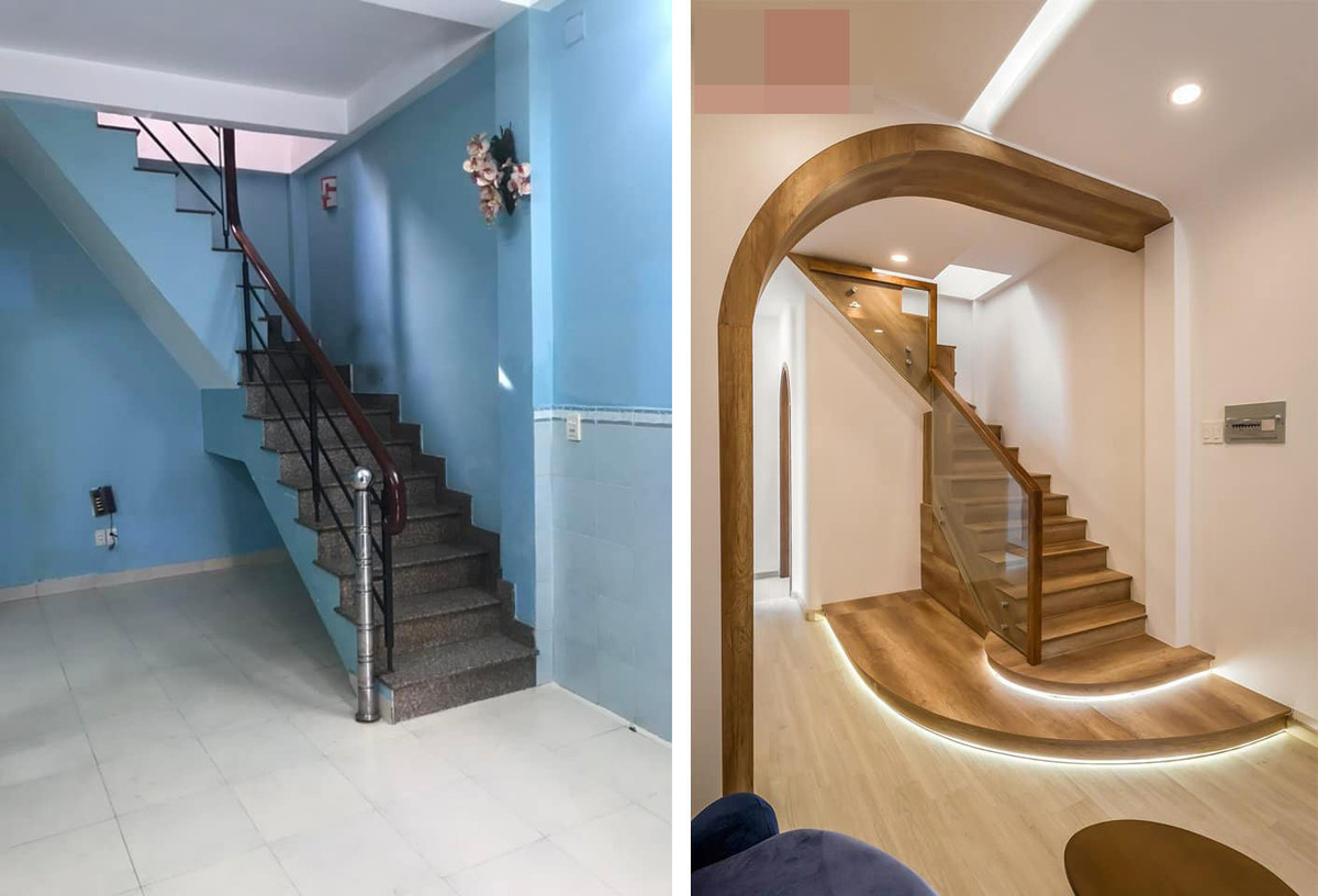 Cải tạo nhà 2 tầng 36m2 đẹp mỹ mãn - Hình 3 Cai tao nha 2 tang 36m2 dep my man-Hinh-3