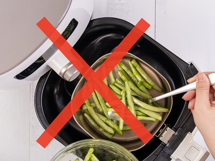 Bất ngờ 7 loại thực phẩm không nên nấu trong nồi chiên không dầu Bat ngo 7 loai thuc pham khong nen nau trong noi chien khong dau