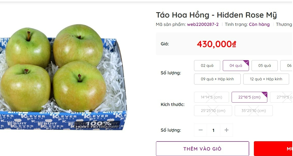 Nhiều loại táo ngoại độc, lạ, đắt đỏ đổ bộ mùa Tết - Ảnh 3. Nhiều loại táo ngoại độc, lạ, đắt đỏ đổ bộ mùa Tết - Ảnh 3.