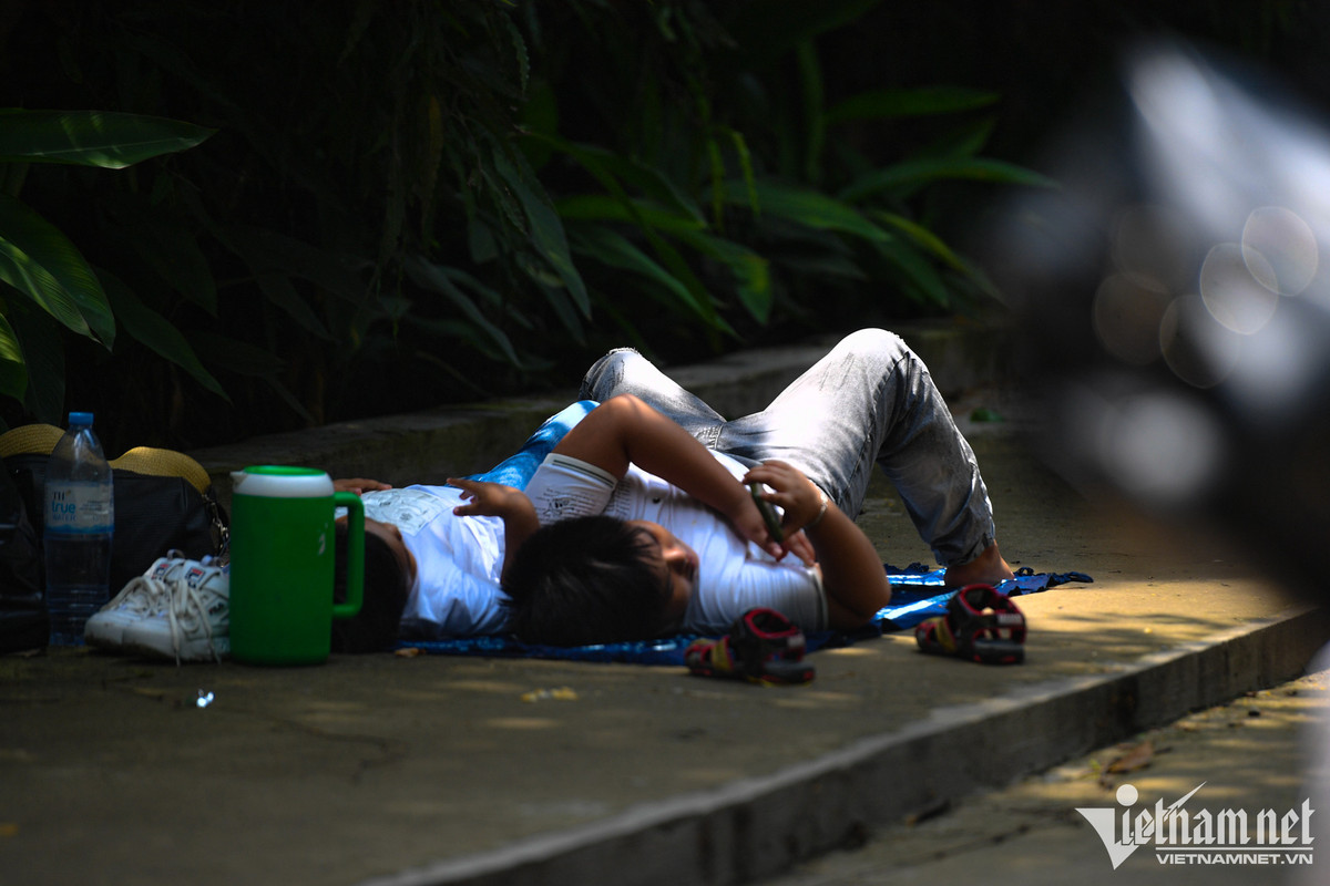 Chơi lễ, người dân dựng lều ngủ la liệt trong Thảo Cầm Viên - Hình 10 Choi le, nguoi dan dung leu ngu la liet trong Thao Cam Vien-Hinh-10