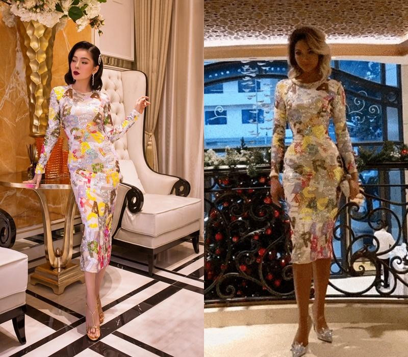 Lệ Quyên đụng váy H'Hen Niê, ra sao khi gặp body đẹp nhất Vbiz? - Hình 6 Le Quyen dung vay H'Hen Nie, ra sao khi gap body dep nhat Vbiz?-Hinh-6