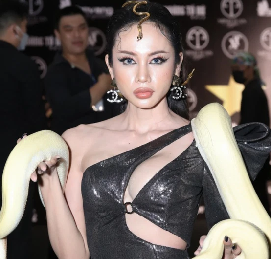 Huong Giang phan cam, Ha Kieu Anh cua sung lam nghe-Hinh-3