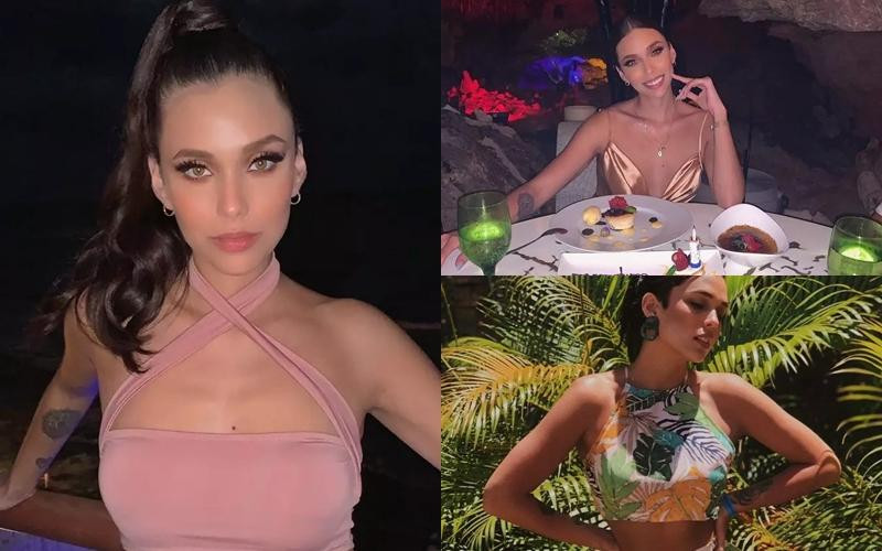 Đối thủ tân Miss Universe Vietnam xăm trổ toàn chỗ nhạy cảm - Hình 10 Doi thu tan Miss Universe Vietnam xam tro toan cho nhay cam-Hinh-10