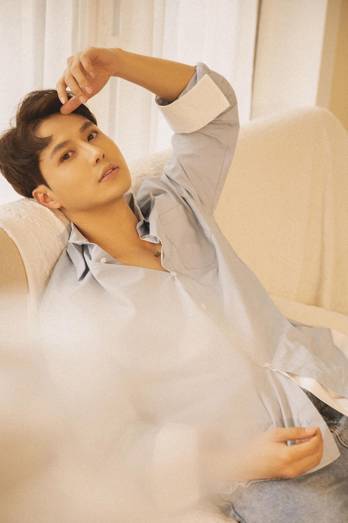 Diễn viên Thanh Sơn tiết lộ khi đóng cảnh tình cảm với bạn diễn nữ - Hình 4 Dien vien Thanh Son tiet lo khi dong canh tinh cam voi ban dien nu-Hinh-4