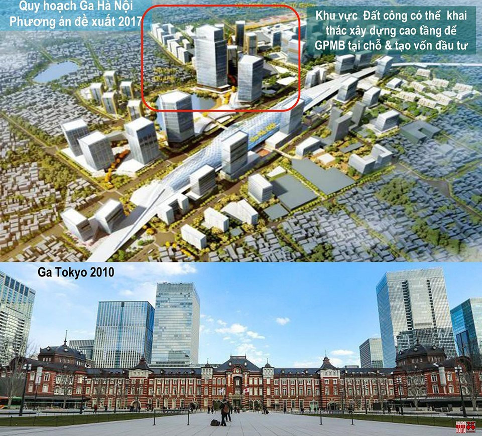 Đề xuất tái thiết đô thị khi đi ngầm Metro Nhổn - ga Hà Nội - Hình 4 De xuat tai thiet do thi khi di ngam Metro Nhon - ga Ha Noi-Hinh-4