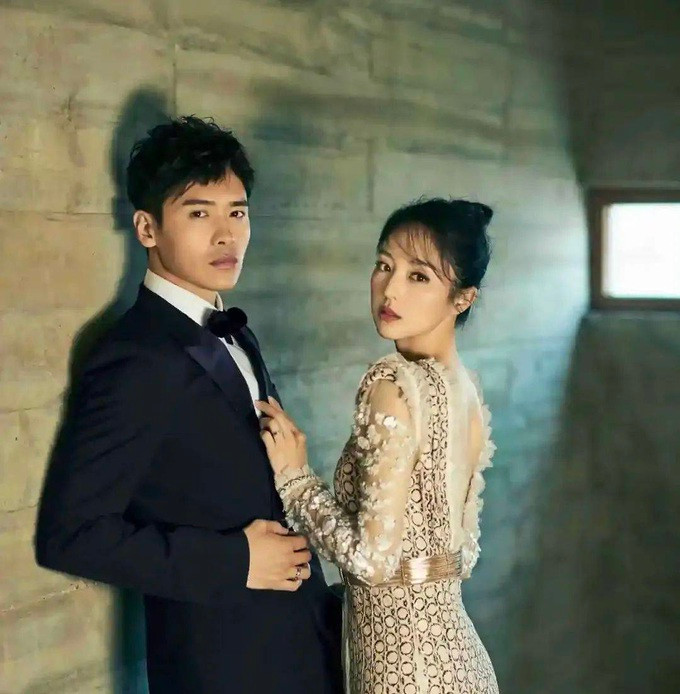 Đổng Tuyền và chồng cũ, nam diễn viên Cao Vân Tường (Ảnh: Sohu).