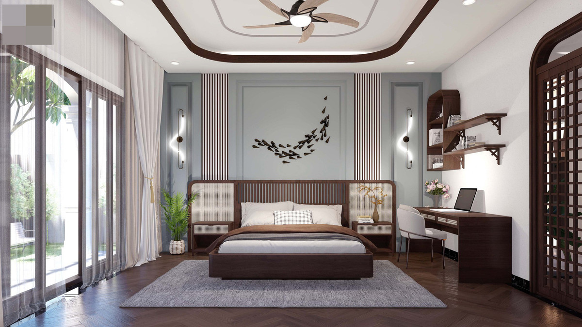 Ngoi nha co suoi nuoc roc rach va phong tam lo thien-Hinh-22