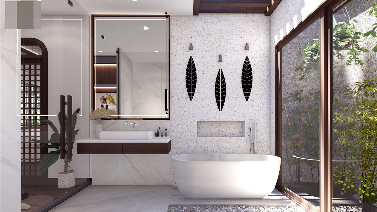 Ngoi nha co suoi nuoc roc rach va phong tam lo thien-Hinh-29