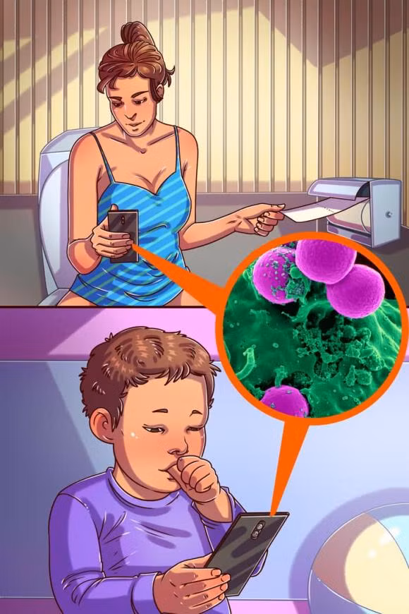 Ly do nen ngung su dung dien thoai trong nha ve sinh