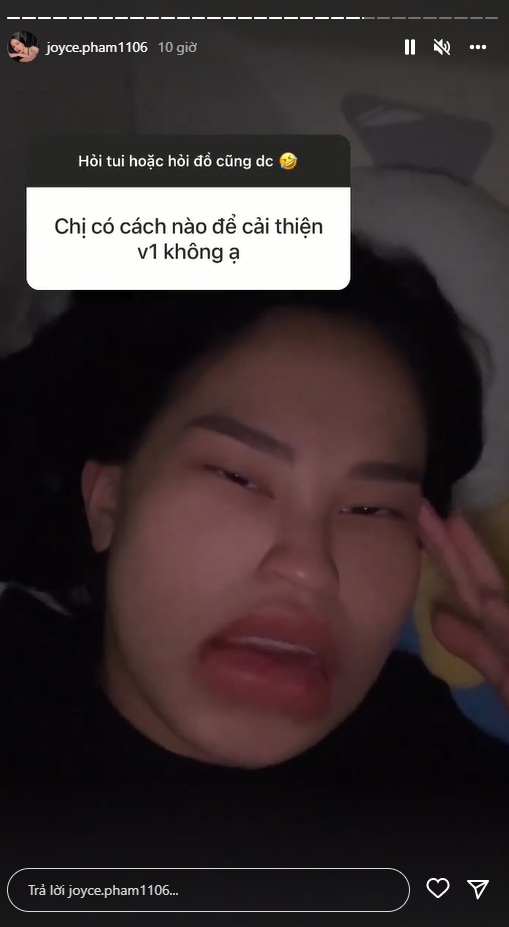 Fan hoi cach cai thien vong 1, Joyce Pham tra loi bat ngo-Hinh-3