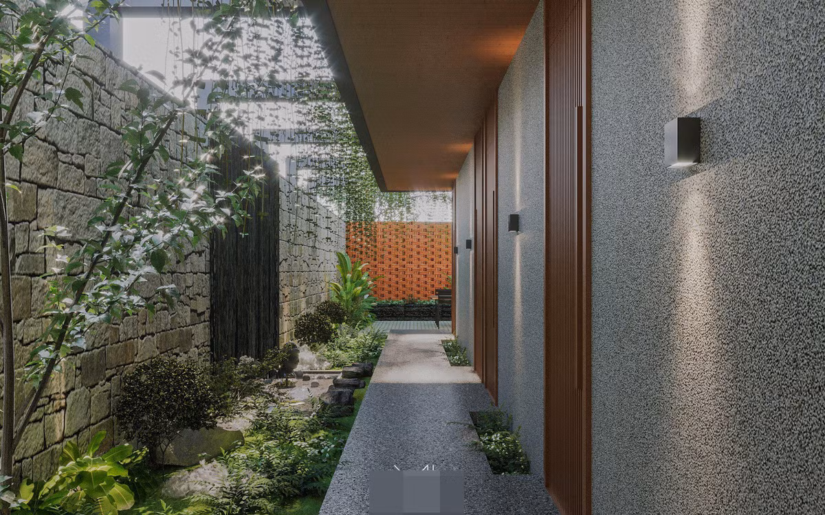 Ngoi nha huong chinh Tay co khong gian day anh sang, nang va gio troi-Hinh-4