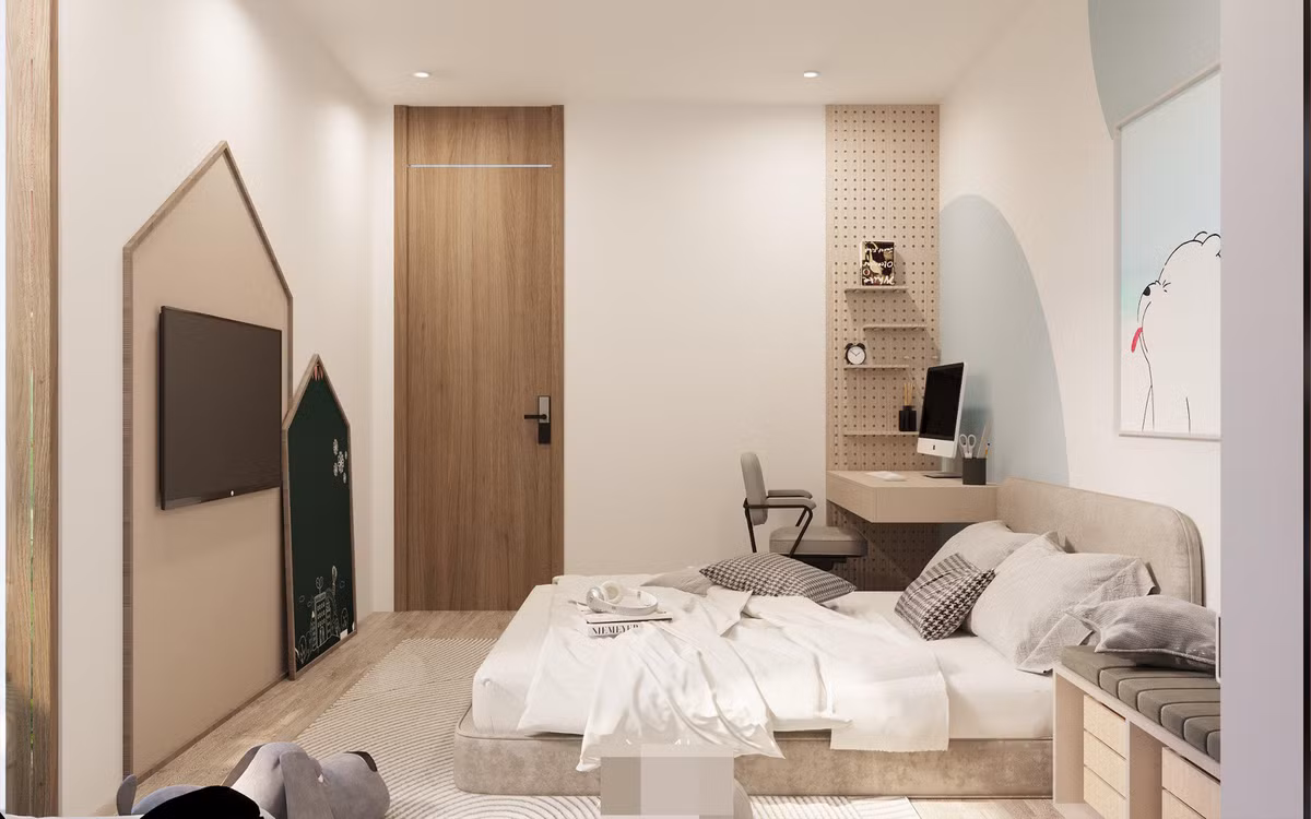 Ngoi nha huong chinh Tay co khong gian day anh sang, nang va gio troi-Hinh-17