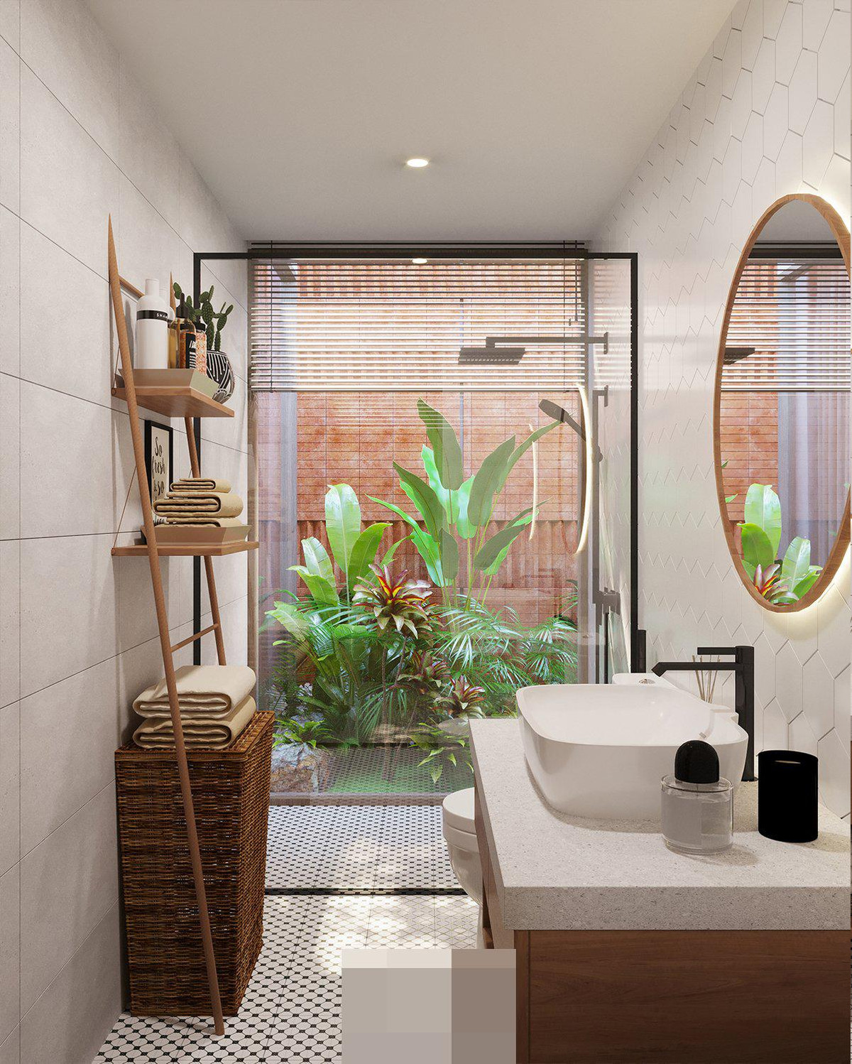 Ngoi nha huong chinh Tay co khong gian day anh sang, nang va gio troi-Hinh-20