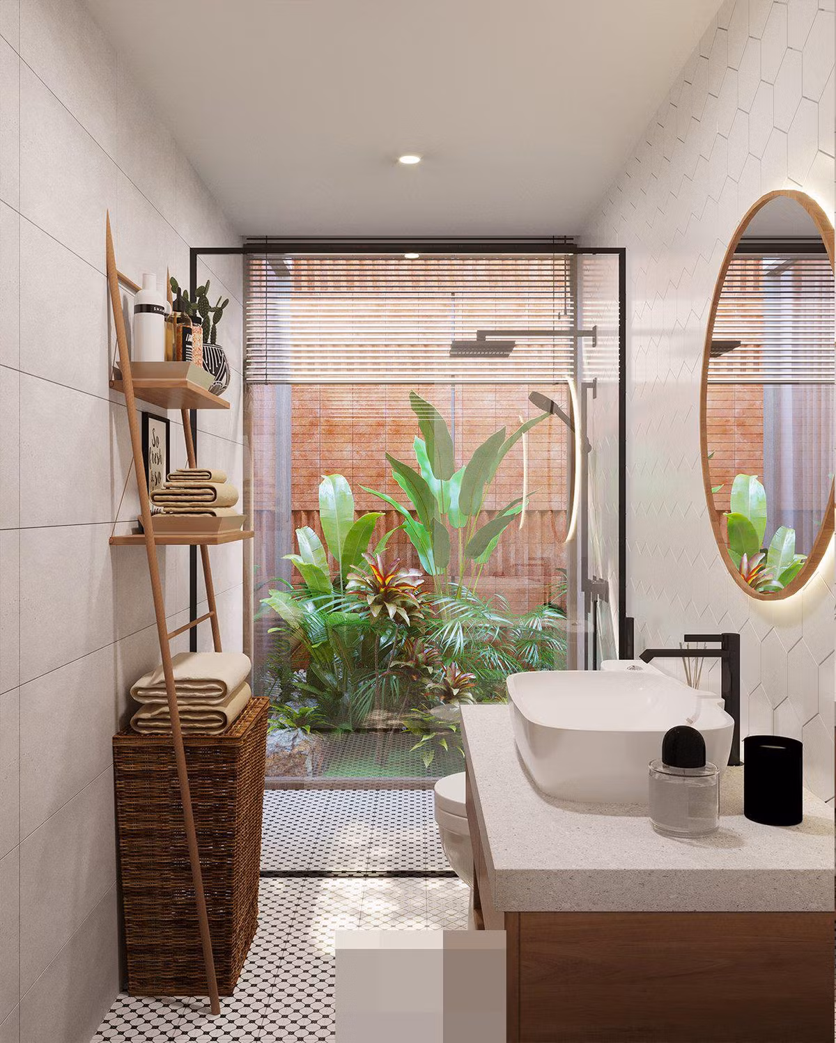 Ngoi nha huong chinh Tay co khong gian day anh sang, nang va gio troi-Hinh-20