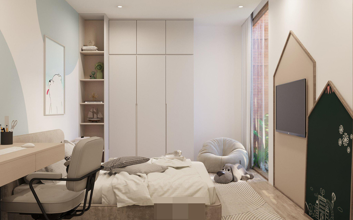 Ngoi nha huong chinh Tay co khong gian day anh sang, nang va gio troi-Hinh-16