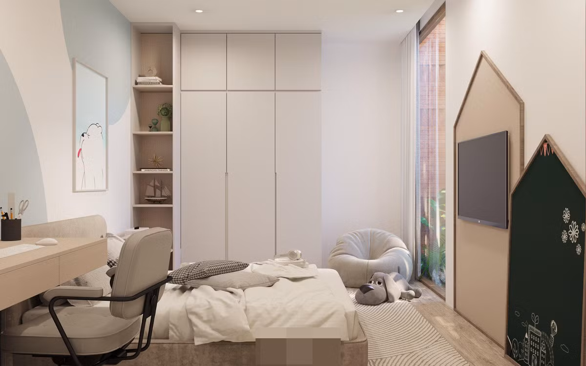 Ngoi nha huong chinh Tay co khong gian day anh sang, nang va gio troi-Hinh-16