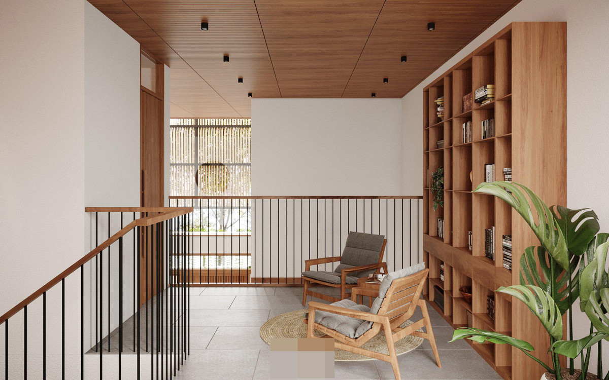 Ngoi nha huong chinh Tay co khong gian day anh sang, nang va gio troi-Hinh-9