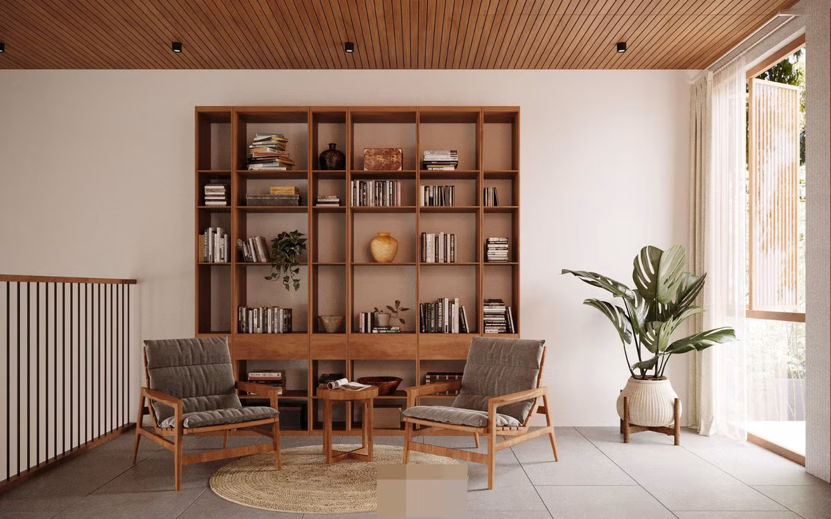 Ngoi nha huong chinh Tay co khong gian day anh sang, nang va gio troi-Hinh-12