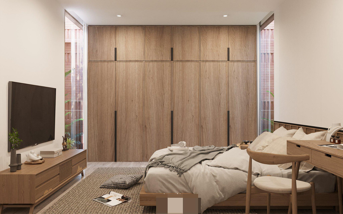 Ngoi nha huong chinh Tay co khong gian day anh sang, nang va gio troi-Hinh-15