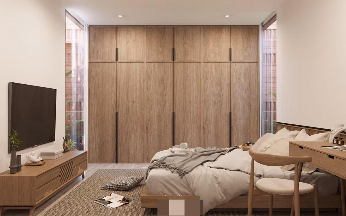 Ngoi nha huong chinh Tay co khong gian day anh sang, nang va gio troi-Hinh-15