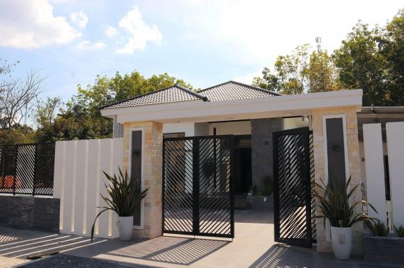 Mau nha cap bon mai Nhat kieu moi, khong gian song sang trong