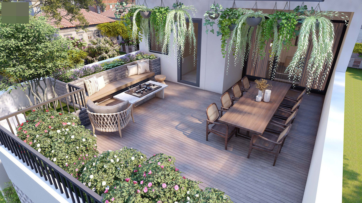 Nha pho 3 tang dep me hon, gay an tuong voi vuon chan may-Hinh-30