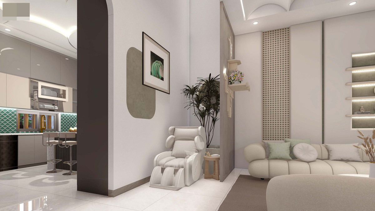 Nha pho 3 tang dep me hon, gay an tuong voi vuon chan may-Hinh-10