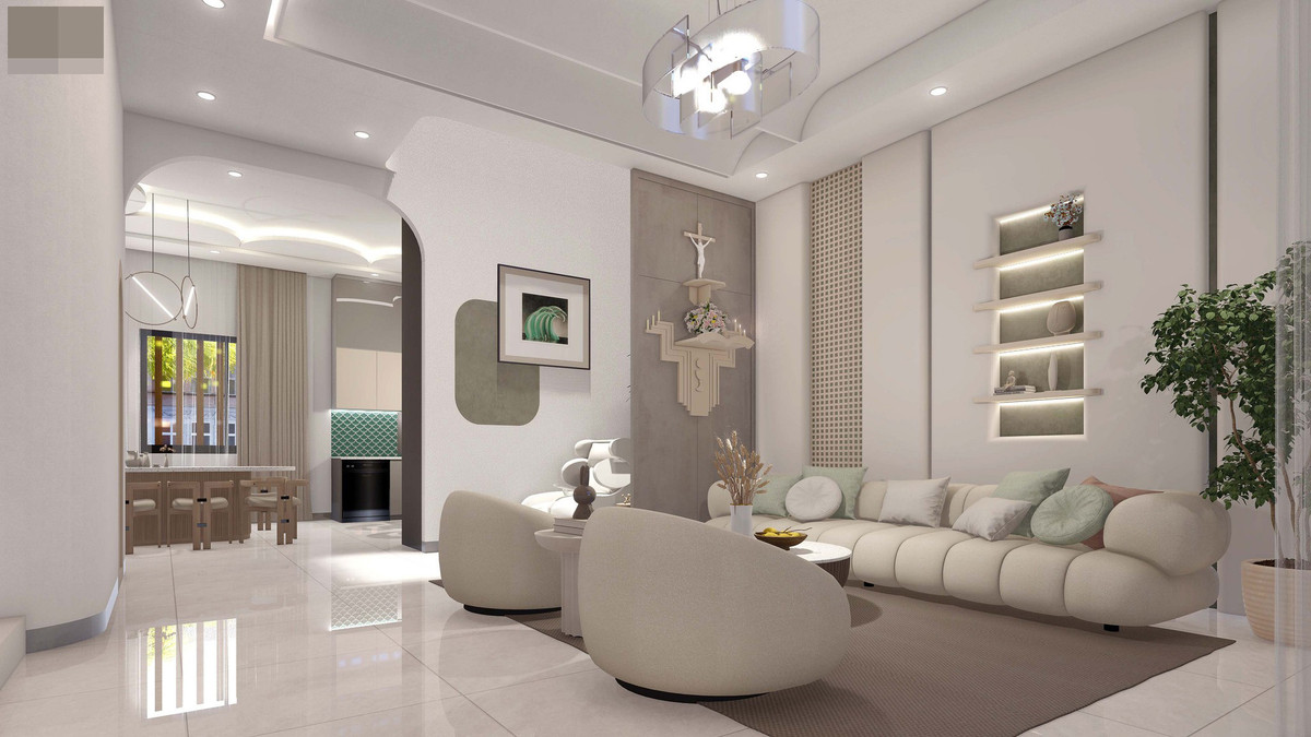 Nha pho 3 tang dep me hon, gay an tuong voi vuon chan may-Hinh-6