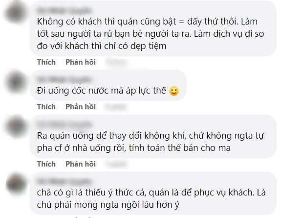 Tranh cai khach goi 1 coc nuoc xong 