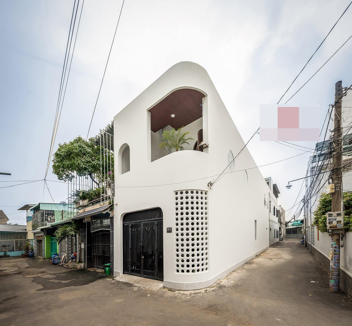 Ngoi nha 100m2 giong nhu khoang tau sang trong o Binh Duong