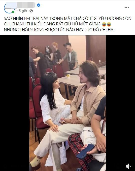 Phương Lê nói về Doãn Chí Kiên: "Ánh mắt chả tí gì yêu đương" - Hình 2 Phuong Le noi ve Doan Chi Kien: