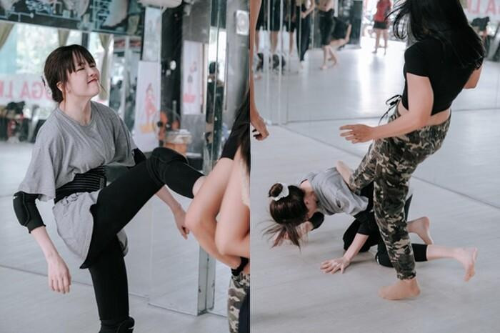 Toc Tien, Phuong Oanh khoe chan bam dap-Hinh-10