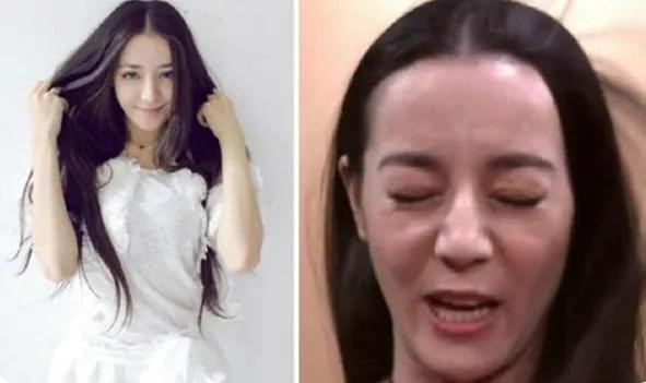 Mỹ nữ Tân Cương" Địch Lệ Nhiệt Ba hóa ra cũng có lúc xấu đến mức không nhận ra như này đây.