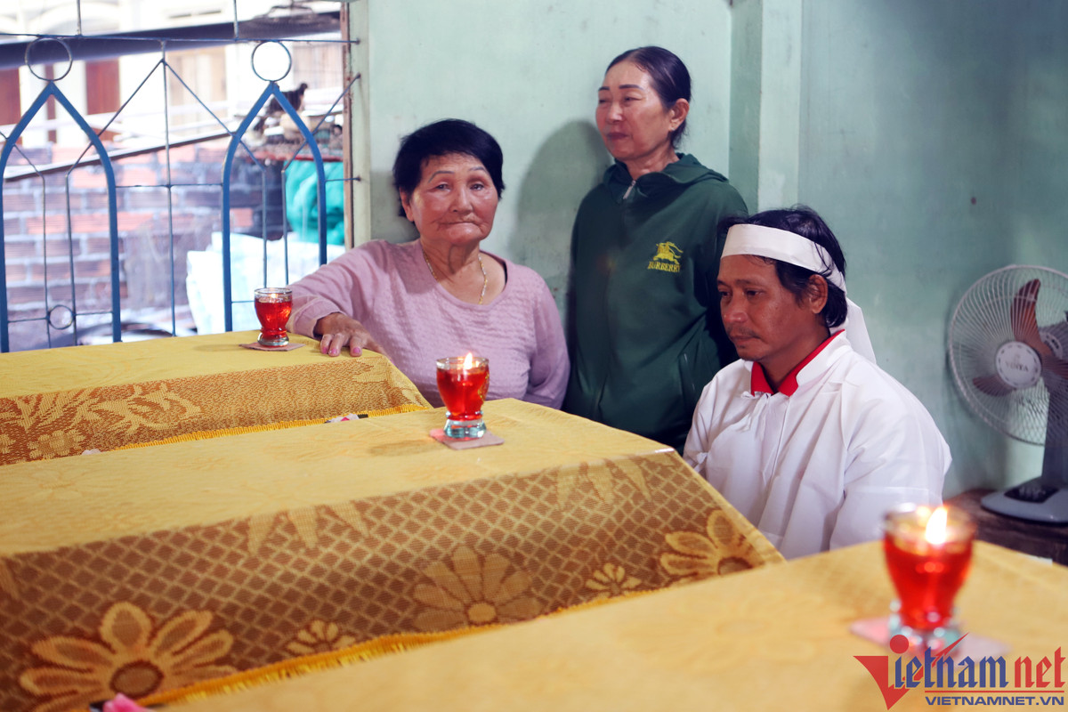 Tang thương nơi ngõ có 3 mẹ con bị xe tải cán tử vong Tang thuong noi ngo co 3 me con bi xe tai can tu vong