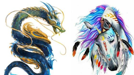 Hai người này kết hợp với nhau tính cách bổ sung cho nhau, tuy không có sức sống mãnh liệt nhưng cũng có thể hạnh phúc cả đời.