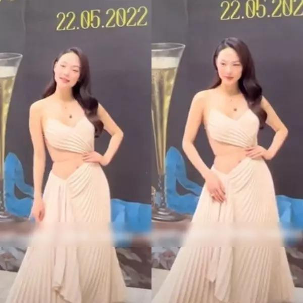 inh Hằng liên tục phải chạy nhiều show trong ngày nhưng khi xuất hiện trước ống kính, người đẹp vẫn giữ thần thái đỉnh và nhan sắc rạng ngời.