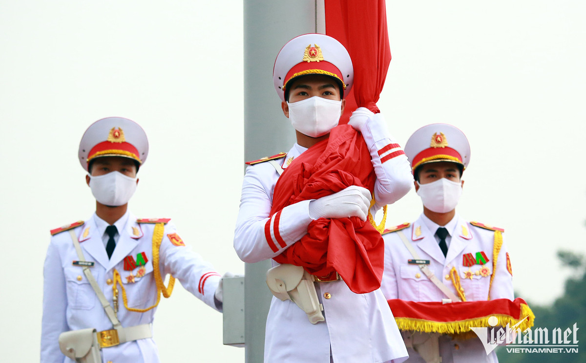 Lễ thượng cờ dịp Quốc khánh ở quảng trường Ba Đình - Hình 5 Le thuong co dip Quoc khanh o quang truong Ba Dinh-Hinh-5