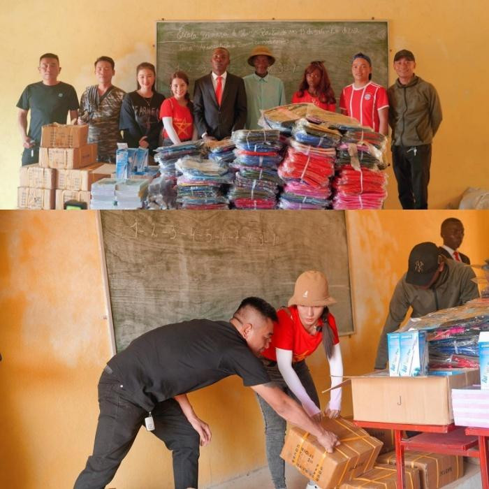 Ba Nhan Vlog bat ngo bi reo ten vao viec tu thien mien Trung