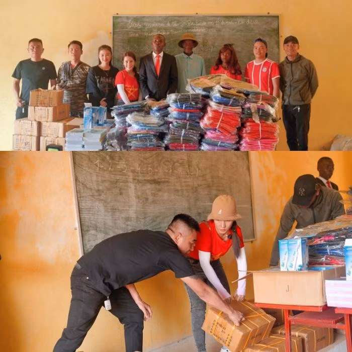 Ba Nhan Vlog bat ngo bi reo ten vao viec tu thien mien Trung