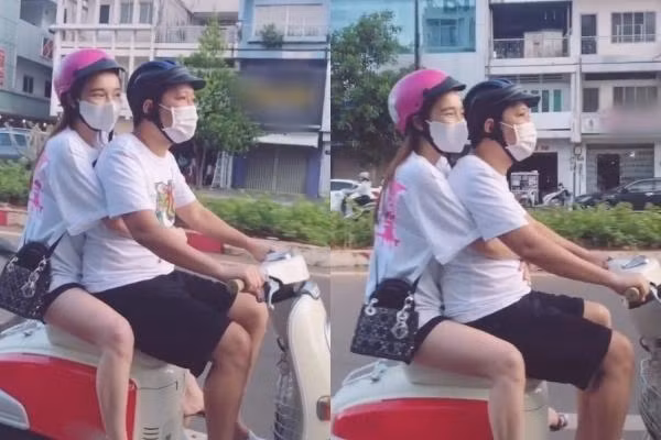 Truong Giang mac vest di xe om, tuong ngoi cuc hai-Hinh-6