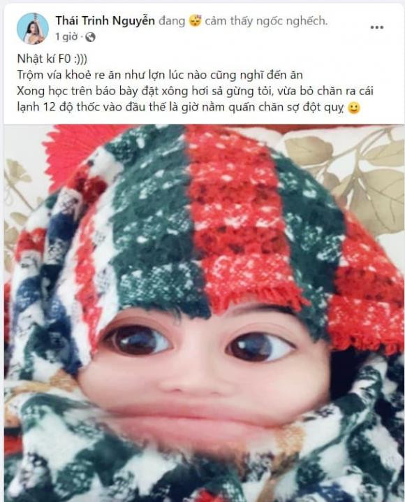 Nhiem COVID-19, ca si Thai Trinh tiet lo su thay doi suc khoe