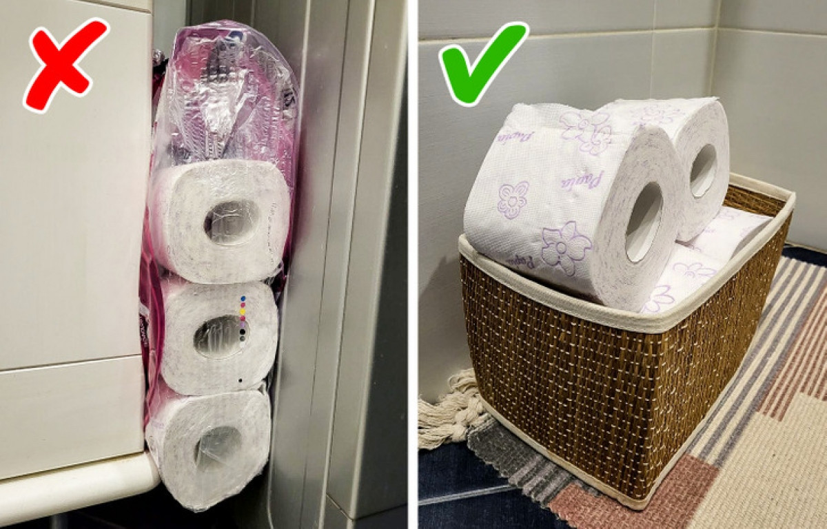 Những thứ khiến phòng tắm trông bừa bộn ảnh 6