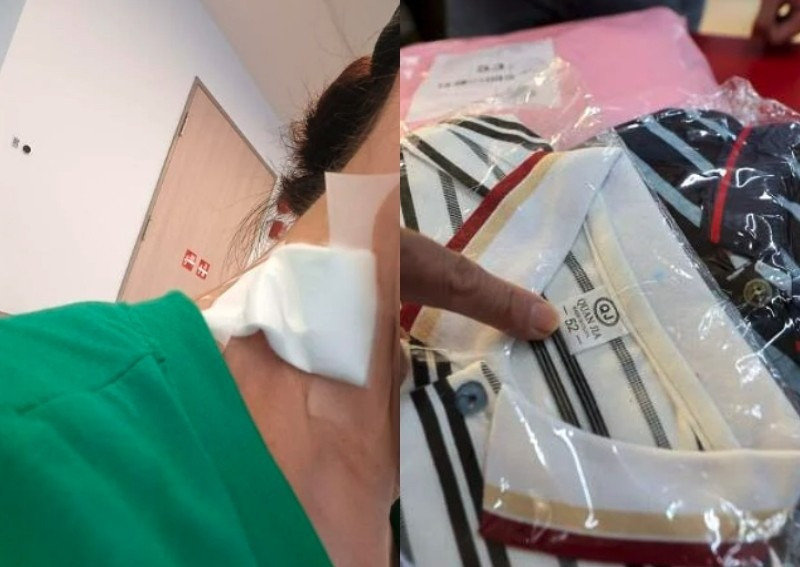 Nu shipper bi danh dap vi giao sai mau ao o Singapore