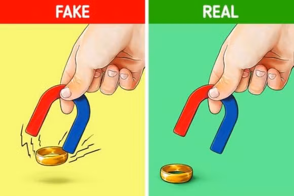 Lam the nao de biet neu vang la that