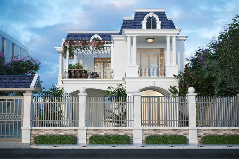 Me dam nhung mau biet thu tan co dien 2 tang-Hinh-9