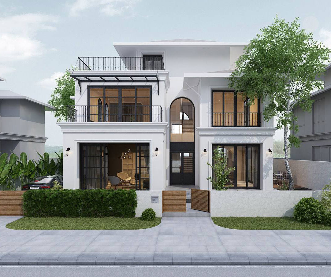 Me dam nhung mau biet thu tan co dien 2 tang-Hinh-5