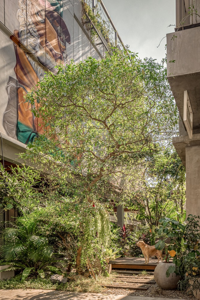 Có thể thấy tất cả bộ phận đều được tạo ra, hình thành từ sự tổng hòa của vật liệu cũ, đồ dùng cũ, yếu tố câu chuyện xưa cũ và nhiều thứ khác được kết hợp theo đúng tỷ lệ tạo nên một vẻ đẹp quyến rũ khó cưỡng. 