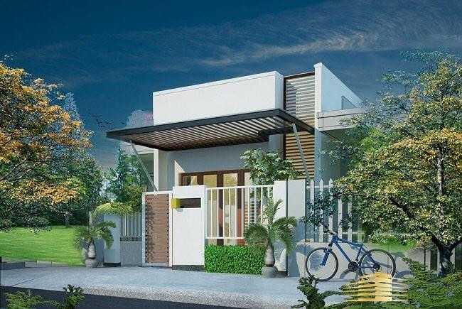 5 mẫu nhà cấp 4 mái bằng 3 phòng ngủ như thiên đường sống 5 sao - Hình 2 5 mau nha cap 4 mai bang 3 phong ngu nhu thien duong song 5 sao-Hinh-2