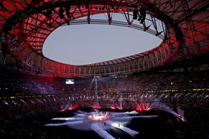 Nhìn lại những khoảnh khắc đáng nhớ trong lễ bế mạc World Cup 2022 - Hình 4 Nhin lai nhung khoanh khac dang nho trong le be mac World Cup 2022-Hinh-4