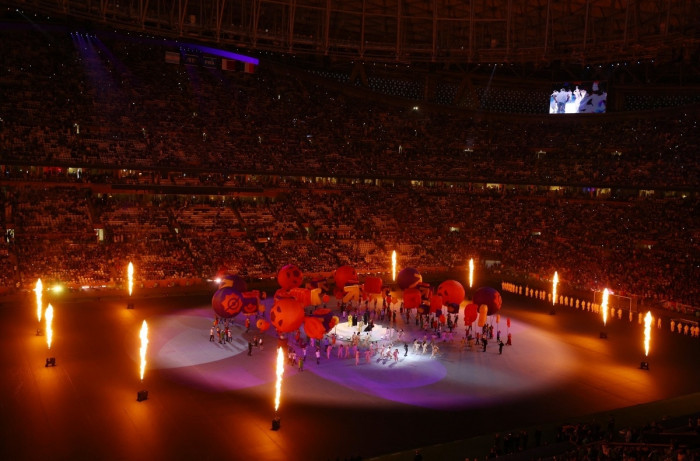 Nhìn lại những khoảnh khắc đáng nhớ trong lễ bế mạc World Cup 2022 - Hình 2 Nhin lai nhung khoanh khac dang nho trong le be mac World Cup 2022-Hinh-2